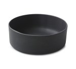 Caractère assiette creuse noire ø 14 cm