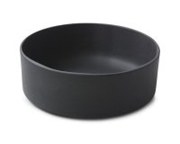 Caractère assiette creuse noire ø 14 cm