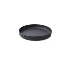 Caractère assiette creuse noire ø 23 cm