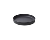 Caractère assiette creuse noire ø 23 cm