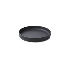 Caractère assiette creuse noire ø 23 cm