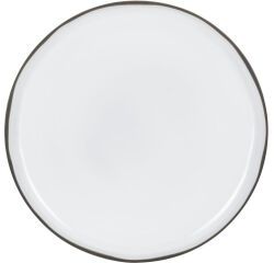 Caractère assiette plate blanche ø 26cm
