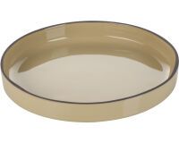 Caractère assiette gourmets muscade ø 23 cm