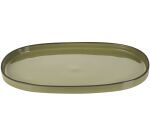 Caractère assiette ovale Cardamone ø 35 cm