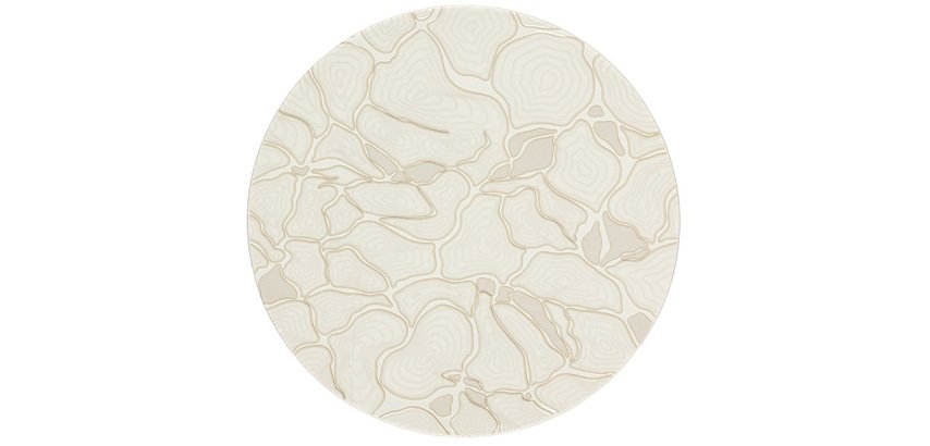 Gold Cell assiette plate Ø 27 cm
