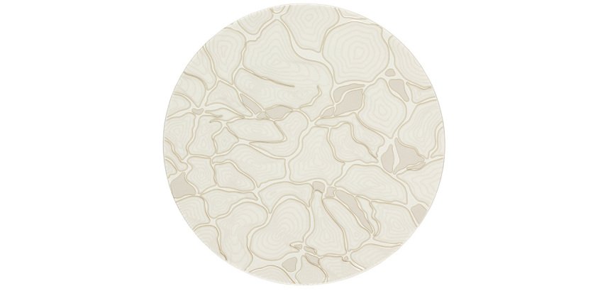 Gold Cell assiette plate Ø 27 cm