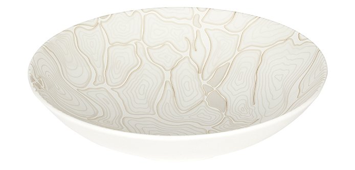 Gold Cell assiette à dessert forme wok Ø 21 cm