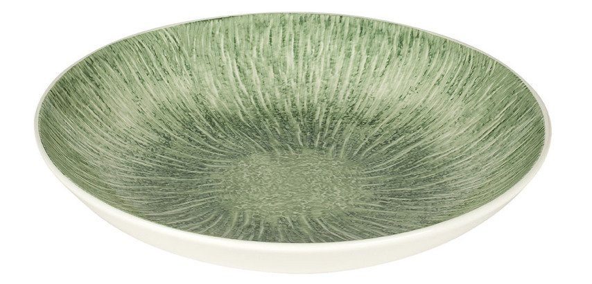 Axone dark assiette creuse ø 26 cm