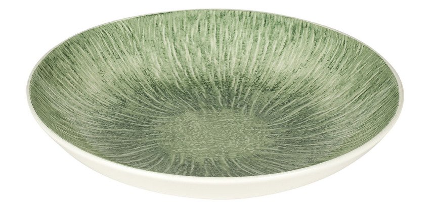 Axone dark assiette creuse ø 26 cm