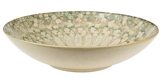Esmeralda assiette à dessert forme wok Ø 21 cm