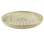Esmeralda assiette bord droit Ø 25 cm