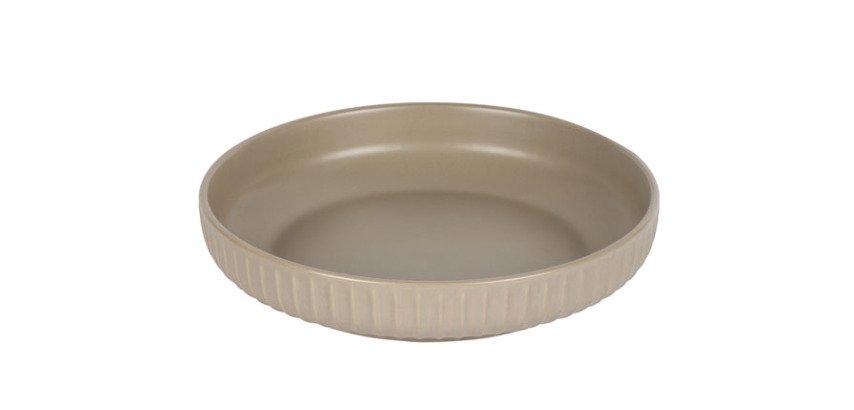 Maat assiette creuse taupe 20,5 cm