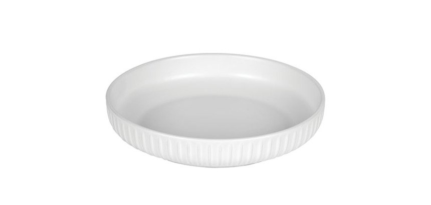 Maat assiette creuse blanche 20,5 cm