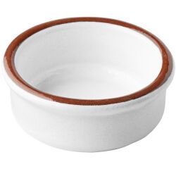 Mykonos cassolette blanche 5 cl ø 6 cm