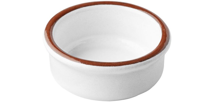 Mykonos cassolette blanche 5 cl ø 6 cm