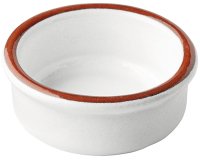 Mykonos cassolette blanche 7 cl ø 8 cm
