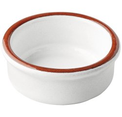 Mykonos cassolette blanche 7 cl ø 8 cm