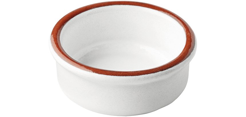 Mykonos cassolette blanche 7 cl ø 8 cm