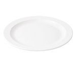 assiette plate en mélamine Ø 17,5 blanche