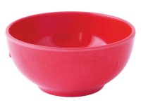 bol renforcé en mélamine 45 cl rouge