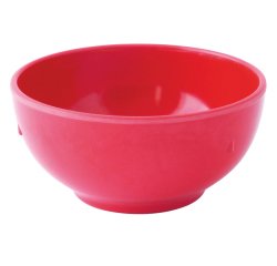 bol renforcé en mélamine 45 cl rouge