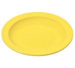 assiette creuse petite aile en mélamine Ø 20,5 cm jaune