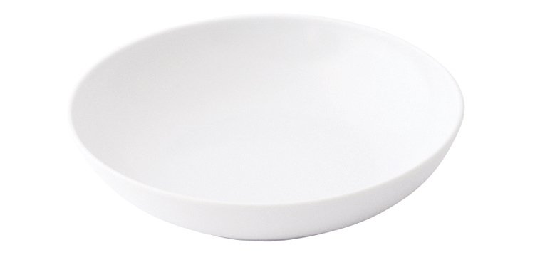 coupelle creuse en mélamine Ø 13 cm blanche