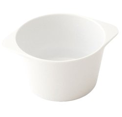 bol à oreilles en mélamine 45 cl blanc