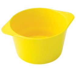 bol à oreilles en mélamine 45 cl jaune