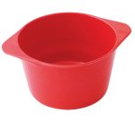 bol à oreilles en mélamine 45 cl rouge