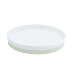 assiette céramique avec un fond antidérapant ø 18,8 cm