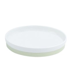 assiette céramique avec un fond antidérapant ø 18,8 cm