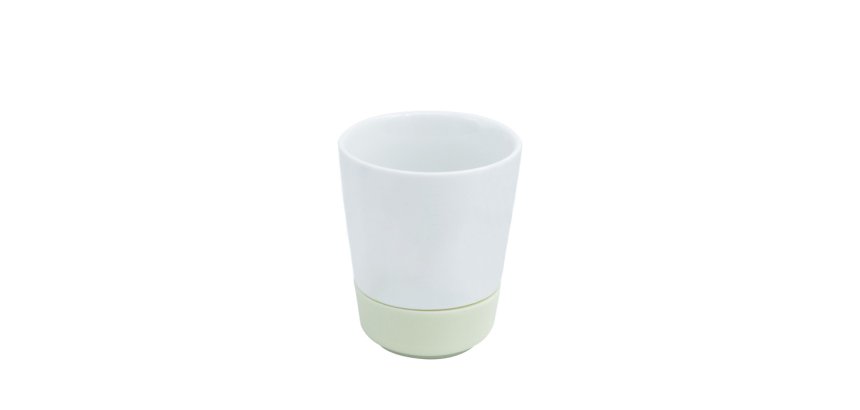 gobelet céramique 16 cl  avec fond antidérapant  ø 6,8 cm h 8 cm