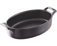 Belle Cuisine effet fonte plat ovale ø 18cm