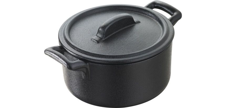 Belle Cuisine effet fonte cocotte ronde 20 cl ø 10 cm