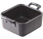 Belle Cuisine effet fonte plat carré 13 x 13 cm