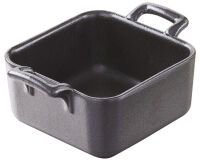 Belle Cuisine effet fonte plat carré 13 x 13 cm