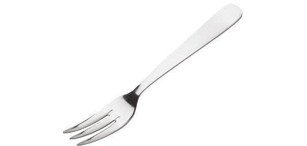 Uni fourchette de service en acier inoxydable 25 cm