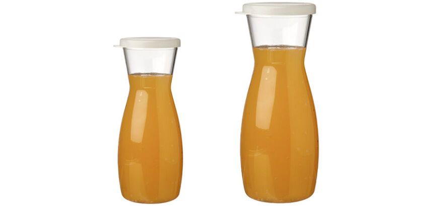 carafe en copolyester avec couvercle 25 cl