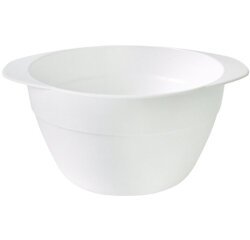 bol à oreilles blanc en ABS Ø 12 cm 40 cl