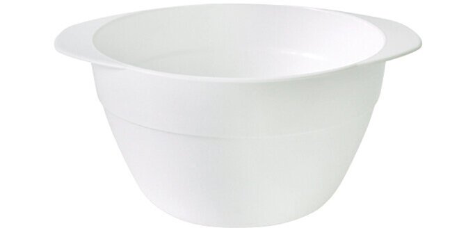 bol à oreilles blanc en ABS Ø 12 cm 40 cl