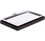base élément en wengé pour vitrine GN 1/1 53 x 32,5 cm