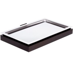 base élément en wengé pour vitrine GN 1/1 53 x 32,5 cm