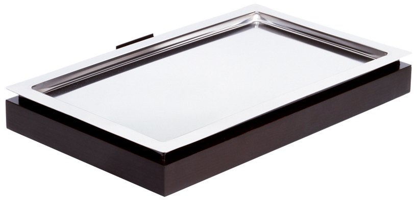 base élément en wengé pour vitrine GN 1/1 53 x 32,5 cm