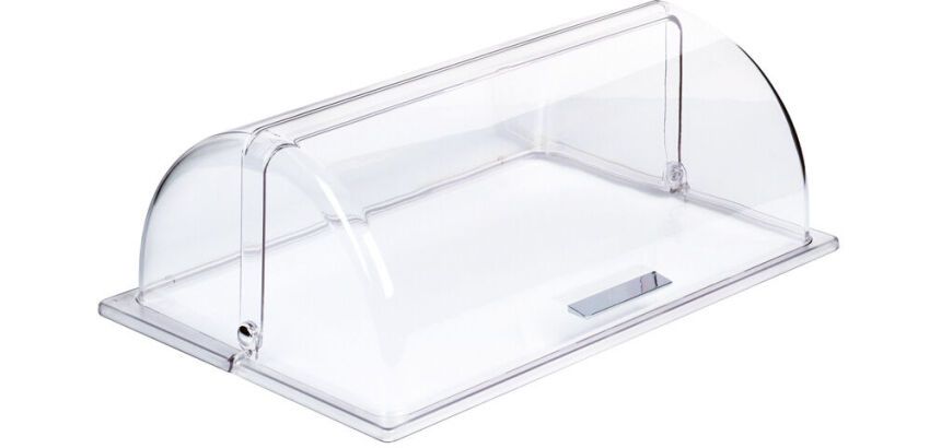 couvercle rolltop pour vitrine GN 1/1 53 x 32,5 cm