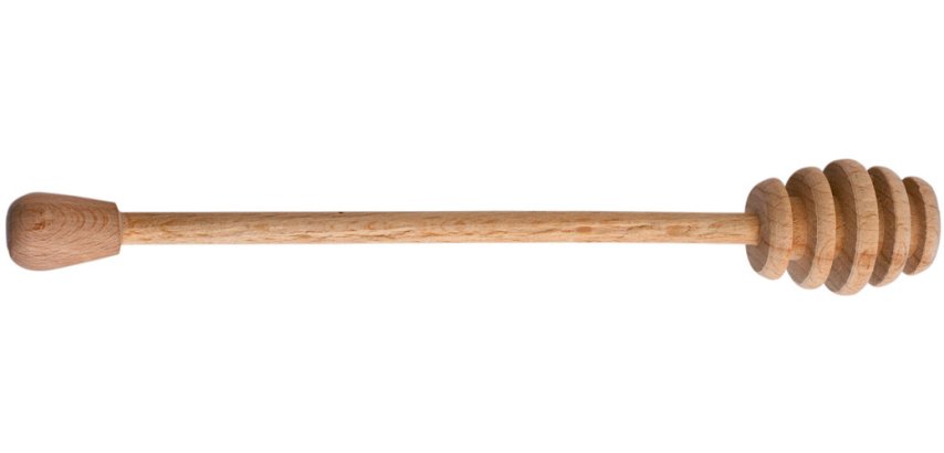 cuillère à miel en hêtre 17,7 cm
