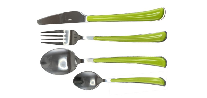Kolo fourchette de table vert