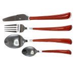 Kolo fourchette de table rouge