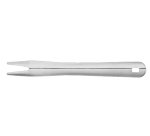 lot de 10 piques frites éco en acier inoxydable 8,5 cm