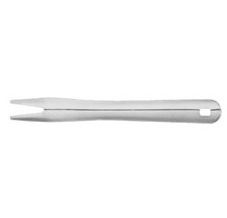 lot de 10 piques frites éco en acier inoxydable 8,5 cm